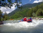 DIVOK RAFTING NA NOCE, ISARCU A PASIRIU, Velmi tepl poas tentokrt naavnilo tyto divok eky na opravdu megavodu. I Kdy jsme vymnili Isel za Mll vbec to nevadilo, Megavoda na Noce a pardn lucht na Pasiriu to dokonale vynahradili. - fotografie 48