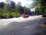 DIVOK RAFTING NA NOCE, ISARCU A PASIRIU, Velmi tepl poas tentokrt naavnilo tyto divok eky na opravdu megavodu. I Kdy jsme vymnili Isel za Mll vbec to nevadilo, Megavoda na Noce a pardn lucht na Pasiriu to dokonale vynahradili. - fotografie 50