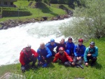 DIVOK RAFTING NA NOCE, ISARCU A PASIRIU, Velmi tepl poas tentokrt naavnilo tyto divok eky na opravdu megavodu. I Kdy jsme vymnili Isel za Mll vbec to nevadilo, Megavoda na Noce a pardn lucht na Pasiriu to dokonale vynahradili. - fotografie 56