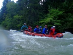 DIVOK RAFTING NA NOCE, ISARCU A PASIRIU, Velmi tepl poas tentokrt naavnilo tyto divok eky na opravdu megavodu. I Kdy jsme vymnili Isel za Mll vbec to nevadilo, Megavoda na Noce a pardn lucht na Pasiriu to dokonale vynahradili. - fotografie 65