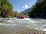 DIVOK RAFTING NA NOCE, ISARCU A PASIRIU, Velmi tepl poas tentokrt naavnilo tyto divok eky na opravdu megavodu. I Kdy jsme vymnili Isel za Mll vbec to nevadilo, Megavoda na Noce a pardn lucht na Pasiriu to dokonale vynahradili. - fotografie 88