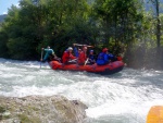 DIVOK RAFTING NA NOCE, ISARCU A PASIRIU, Velmi tepl poas tentokrt naavnilo tyto divok eky na opravdu megavodu. I Kdy jsme vymnili Isel za Mll vbec to nevadilo, Megavoda na Noce a pardn lucht na Pasiriu to dokonale vynahradili. - fotografie 89