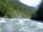 DIVOK RAFTING NA NOCE, ISARCU A PASIRIU, Velmi tepl poas tentokrt naavnilo tyto divok eky na opravdu megavodu. I Kdy jsme vymnili Isel za Mll vbec to nevadilo, Megavoda na Noce a pardn lucht na Pasiriu to dokonale vynahradili. - fotografie 92