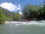 DIVOK RAFTING NA NOCE, ISARCU A PASIRIU, Velmi tepl poas tentokrt naavnilo tyto divok eky na opravdu megavodu. I Kdy jsme vymnili Isel za Mll vbec to nevadilo, Megavoda na Noce a pardn lucht na Pasiriu to dokonale vynahradili. - fotografie 100