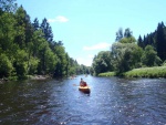 VLTAVA 4 DENN: VY BROD - ZLAT KORUNA, Ndhern poas, pohodov plavba, bjen parta, rum s kolou, Mochito, Krumlov, a ing. Pajda s De Pejrakem, no prost pardika! - fotografie 56