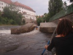 VLTAVA 4 DENN: VY BROD - ZLAT KORUNA, Ndhern poas, pohodov plavba, bjen parta, rum s kolou, Mochito, Krumlov, a ing. Pajda s De Pejrakem, no prost pardika! - fotografie 136