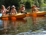 VLTAVA 4 DENN: VY BROD - ZLAT KORUNA, Ndhern poas, pohodov plavba, bjen parta, rum s kolou, Mochito, Krumlov, a ing. Pajda s De Pejrakem, no prost pardika! - fotografie 180