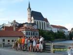 VLTAVA 4 DENN: VY BROD - ZLAT KORUNA, Ndhern poas, pohodov plavba, bjen parta, rum s kolou, Mochito, Krumlov, a ing. Pajda s De Pejrakem, no prost pardika! - fotografie 195