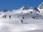 DACHSTEIN - skialpov klasika, Ndhern jarn vkend na horch s bjenou partou. - fotografie 32