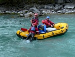 ADRENALIN RAFTING, Bjen a avnat ledovcov eka, podzimn a stle jet tepl slunce, skvl parta, prost pardn akcika. Pojete na Isel s nmi a mete si to ut tak. - fotografie 13