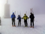 SKIALPINISTICK PECHOD KRKONO PES SN̎KU, Skialpinistick Krkonosk Haute route tentokrt nabdla fantastick poas, 4 ndhern try, cca 4.000 vkovch metr a 75 km na dlku. A pohostinnost vech navtvench mst pispla k super nlad - fotografie 38