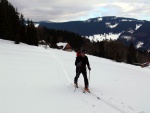 SKIALPINISTICK PECHOD KRKONO PES SN̎KU, Skialpinistick Krkonosk Haute route tentokrt nabdla fantastick poas, 4 ndhern try, cca 4.000 vkovch metr a 75 km na dlku. A pohostinnost vech navtvench mst pispla k super nlad - fotografie 43