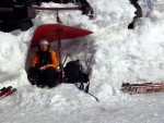 TO NEJLEP Z NZKCH TATER NA SKIALPECH, Non vlap v patek na chatu pod hvzdnou oblohou, vtrn orgie na umbieru a Chopku, fantastick vhledy a nedln pardn lyovaka se skvlou partikou. - fotografie 20