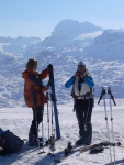 DACHSTEIN LADIES - AKCE PRO MIL DMY SKIALPINISTKY, Prvn ron akce svedl dohromady prima partu. Poas plo, kvika byla i teplo na chalup a navc i asn vkony, co dodat, za rok se dmy pidejte i vy! - fotografie 4