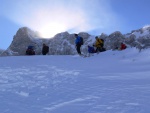 DACHSTEIN - SKIALPOV KLASIKA 2015, Jednm slovem: Hitparda! Pedpov poas byla velmi nepzniv, Dachstein ns vak pijal pvtiv, chata Richard neetil smvy a ikovic a Mra natunnm programem. - fotografie 28