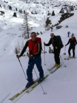 DACHSTEIN - SKIALPOV KLASIKA 2015, Jednm slovem: Hitparda! Pedpov poas byla velmi nepzniv, Dachstein ns vak pijal pvtiv, chata Richard neetil smvy a ikovic a Mra natunnm programem. - fotografie 52