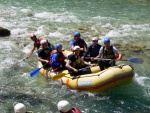 RAFTING SALZA a ENNS, Tato tolik oblben akce opt nemla chybu: poas super, prma lidi, pkn voda a do toho hic, slunce, sud Plzeskho piva a steaky..... - fotografie 7