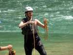 RAFTING SALZA a ENNS, Tato tolik oblben akce opt nemla chybu: poas super, prma lidi, pkn voda a do toho hic, slunce, sud Plzeskho piva a steaky..... - fotografie 15