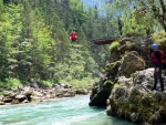 RAFTING SALZA a ENNS, Tato tolik oblben akce opt nemla chybu: poas super, prma lidi, pkn voda a do toho hic, slunce, sud Plzeskho piva a steaky..... - fotografie 20