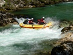 RAFTING SALZA a ENNS, Tato tolik oblben akce opt nemla chybu: poas super, prma lidi, pkn voda a do toho hic, slunce, sud Plzeskho piva a steaky..... - fotografie 25