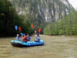 RAFTING SALZA a ENNS, Tato tolik oblben akce opt nemla chybu: poas super, prma lidi, pkn voda a do toho hic, slunce, sud Plzeskho piva a steaky..... - fotografie 32