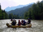 RAFTING SALZA a ENNS, Tato tolik oblben akce opt nemla chybu: poas super, prma lidi, pkn voda a do toho hic, slunce, sud Plzeskho piva a steaky..... - fotografie 33