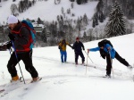 Zkladn kurz Skialpinismu 15.-17.1.2016, NEEKAN, NEUVITELN, ZZRAK! Pes naprostou snhovou mizrii konce minulho a zatku letonho roku, byl tento kurz naprosto famozn a to nejen dky snhovm podmnkm, ale i dky poas a astn - fotografie 2