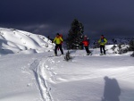 DACHSTEIN - SKIALPOV KLASIKA 2016, Poas jako na horch, vech 7 druh (od 5 min vichice a po sluncem prozenou sobotu, a v nedli jsme byli jak v laboratoi alpskho poas, a vidli, jak se pomalu bl fronta). Pro nepznivou l - fotografie 3