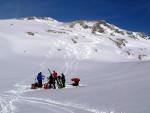 DACHSTEIN - SKIALPOV KLASIKA 2016, Poas jako na horch, vech 7 druh (od 5 min vichice a po sluncem prozenou sobotu, a v nedli jsme byli jak v laboratoi alpskho poas, a vidli, jak se pomalu bl fronta). Pro nepznivou l - fotografie 27