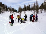 DACHSTEIN - SKIALPOV KLASIKA 2016, Poas jako na horch, vech 7 druh (od 5 min vichice a po sluncem prozenou sobotu, a v nedli jsme byli jak v laboratoi alpskho poas, a vidli, jak se pomalu bl fronta). Pro nepznivou l - fotografie 36