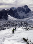 DACHSTEIN - SKIALPOV KLASIKA 2016, Poas jako na horch, vech 7 druh (od 5 min vichice a po sluncem prozenou sobotu, a v nedli jsme byli jak v laboratoi alpskho poas, a vidli, jak se pomalu bl fronta). Pro nepznivou l - fotografie 44