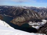 DACHSTEIN - SKIALPOV KLASIKA 2016, Poas jako na horch, vech 7 druh (od 5 min vichice a po sluncem prozenou sobotu, a v nedli jsme byli jak v laboratoi alpskho poas, a vidli, jak se pomalu bl fronta). Pro nepznivou l - fotografie 45