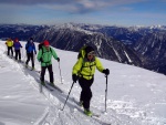 DACHSTEIN - SKIALPOV KLASIKA 2016, Poas jako na horch, vech 7 druh (od 5 min vichice a po sluncem prozenou sobotu, a v nedli jsme byli jak v laboratoi alpskho poas, a vidli, jak se pomalu bl fronta). Pro nepznivou l - fotografie 47