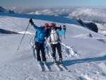 VELIKONON DACHSTEIN - SKIALPOV KLASIKA, Praan, slunce, pohoda, dobr parta, vhledy, miliony fotek, Zirben, weissbeer, prost velikonon hitparda na Dachsteinu. - fotografie 14