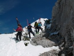 VELIKONON DACHSTEIN - SKIALPOV KLASIKA, Praan, slunce, pohoda, dobr parta, vhledy, miliony fotek, Zirben, weissbeer, prost velikonon hitparda na Dachsteinu. - fotografie 33