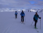 SKIALP V NORSKU NAD FJORDY 2016, Praan, slunce, sauna, koupn v moi, ndhern try pmo od moe a s vhledy na fjordy, skvl parta... - fotografie 2