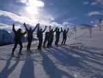 SKIALP V NORSKU NAD FJORDY 2016, Praan, slunce, sauna, koupn v moi, ndhern try pmo od moe a s vhledy na fjordy, skvl parta... - fotografie 5