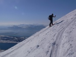 SKIALP V NORSKU NAD FJORDY 2016, Praan, slunce, sauna, koupn v moi, ndhern try pmo od moe a s vhledy na fjordy, skvl parta... - fotografie 36