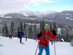 ZKLADN KURZ SKIALPINISMU 6.-8.1.2017, Nadlka snhu byla bjen a vkonnost skupiny velmi vyrovnan. Skvle si to uili vichni. - fotografie 16