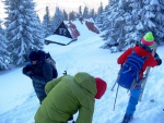 ZKLADN KURZ SKIALPINISMU 6.-8.1.2017, Nadlka snhu byla bjen a vkonnost skupiny velmi vyrovnan. Skvle si to uili vichni. - fotografie 33