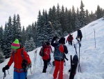 ZKLADN KURZ SKIALPINISMU 6.-8.1.2017, Nadlka snhu byla bjen a vkonnost skupiny velmi vyrovnan. Skvle si to uili vichni. - fotografie 34