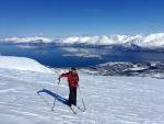 SKIALP V NORSKU 2017, Legendrn skialpinistick oblast a vprava CK Kl za polrn kruh opt nezklamala... Praanu bylo sice ze zatku mn, ale vemocn troll vechno dohnal. - fotografie 35