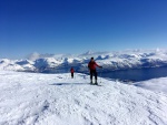 SKIALP V NORSKU 2017, Legendrn skialpinistick oblast a vprava CK Kl za polrn kruh opt nezklamala... Praanu bylo sice ze zatku mn, ale vemocn troll vechno dohnal. - fotografie 45