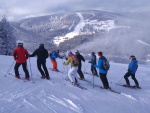 SKI WORKSHOP 2018 - ZE SJEZDOVKY DO TERNU, Vechny typy snhu, vechny typy poas, vechny typy zlepen, nakonec byl i freeride v praanu.. - fotografie 3