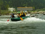 Perly alpskch ek - kvten 2006, Jeden z nejoblbenjch raftovch zjezd do Rakouska a Slovinska opt nezklamal. Krsn poas, tuln kemp a tyrkysov, kilov ist voda s kulisou vpencovch tt Alp. - fotografie 6