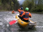 Perly alpskch ek - kvten 2006, Jeden z nejoblbenjch raftovch zjezd do Rakouska a Slovinska opt nezklamal. Krsn poas, tuln kemp a tyrkysov, kilov ist voda s kulisou vpencovch tt Alp. - fotografie 16