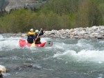 Perly alpskch ek - kvten 2006, Jeden z nejoblbenjch raftovch zjezd do Rakouska a Slovinska opt nezklamal. Krsn poas, tuln kemp a tyrkysov, kilov ist voda s kulisou vpencovch tt Alp. - fotografie 65