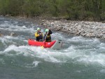 Perly alpskch ek - kvten 2006, Jeden z nejoblbenjch raftovch zjezd do Rakouska a Slovinska opt nezklamal. Krsn poas, tuln kemp a tyrkysov, kilov ist voda s kulisou vpencovch tt Alp. - fotografie 108