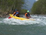 Perly alpskch ek - kvten 2006, Jeden z nejoblbenjch raftovch zjezd do Rakouska a Slovinska opt nezklamal. Krsn poas, tuln kemp a tyrkysov, kilov ist voda s kulisou vpencovch tt Alp. - fotografie 110