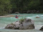 Perly alpskch ek - kvten 2006, Jeden z nejoblbenjch raftovch zjezd do Rakouska a Slovinska opt nezklamal. Krsn poas, tuln kemp a tyrkysov, kilov ist voda s kulisou vpencovch tt Alp. - fotografie 213